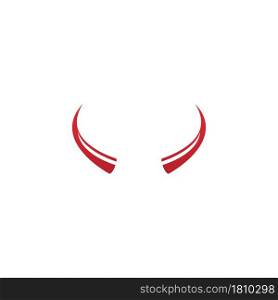 Devil Horn logo vector flat design