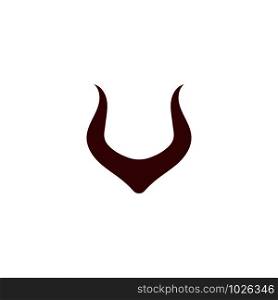 Devil horn Vector icon design illustration logo Template