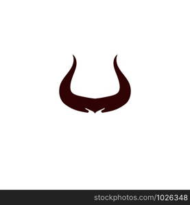 Devil horn Vector icon design illustration logo Template