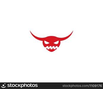 Devil logo vector template