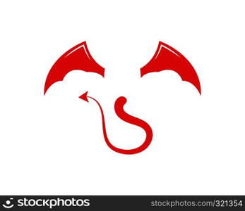 Devil logo vector template