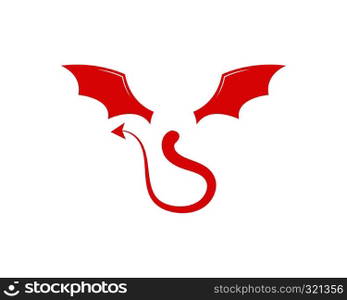 Devil logo vector template