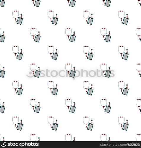 Diagnostic pattern seamless vector repeat for any web design. Diagnostic pattern seamless vector