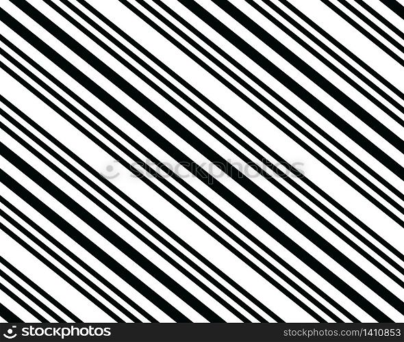 Diagonal lines pattern, seamless on a white background