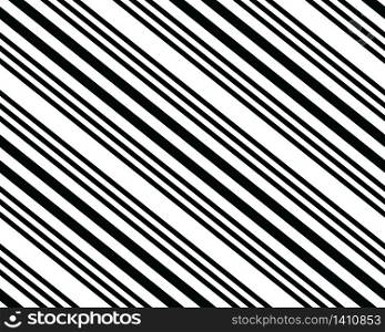 Diagonal lines pattern, seamless on a white background