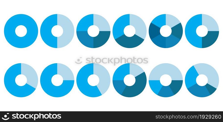 Diagram icon set. Part of circle. Infographic template. Business concept. Flat style. Vector illustration. Stock image. EPS 10.. Diagram icon set. Part of circle. Infographic template. Business concept. Flat style. Vector illustration. Stock image.