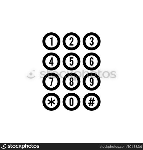 Dial number icon