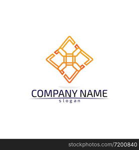 Diamond and Jewel design vector Logo Template symbol