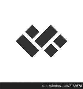 Diamond Brick Infinity Logo Template Illustration Design. Vector EPS 10.