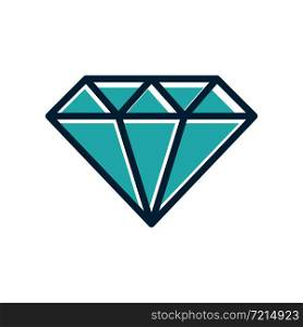 Diamond Cartoon Icon