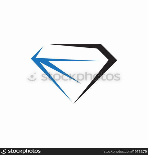 Diamond icon and symbol vector illustration