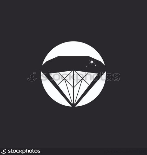 Diamond icon and symbol vector illustration