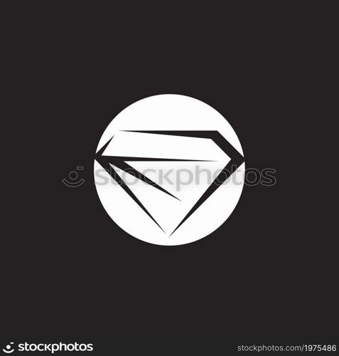 Diamond icon and symbol vector illustration