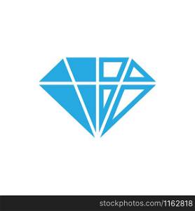 Diamond icon design template vector illustration isolated