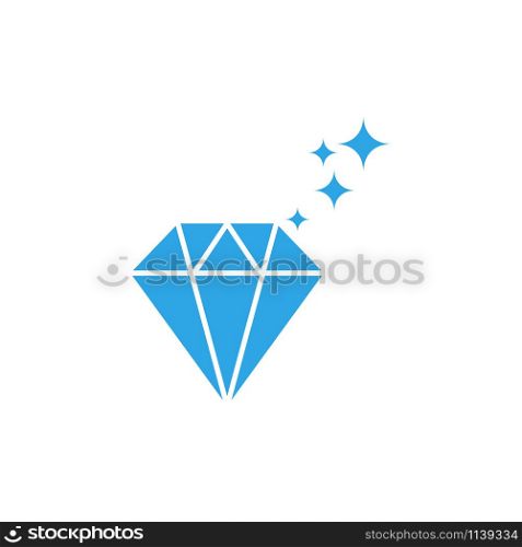 Diamond icon graphic design template vector isolated. Diamond icon graphic design template vector