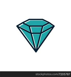 Diamond Icon Illustration