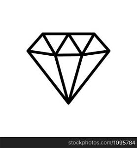 diamond icon vector design template