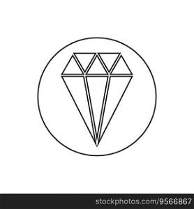 Diamond icon. Vector illustration. EPS 10. Stock image.. Diamond icon. Vector illustration. EPS 10.