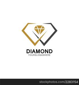 Diamond Logo Design Template. Vector illustration.