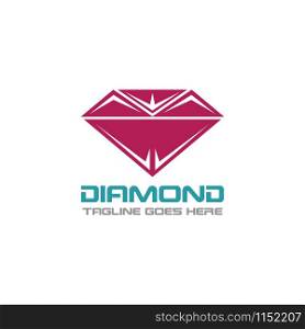 Diamond Logo Template Design, Emblem, Concept Design, Creative icon