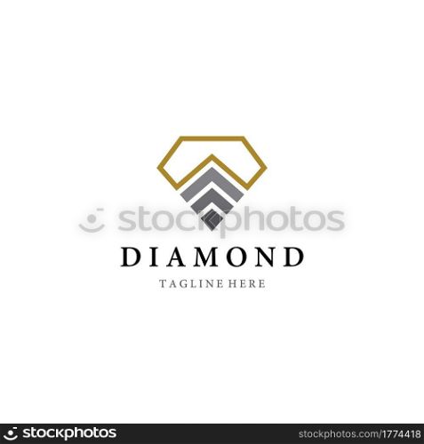 Diamond logo template vector icon design