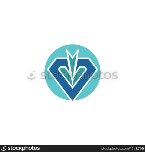 Diamond Logo Template vector icon illustration design