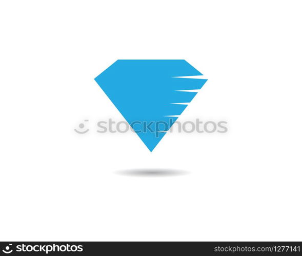 Diamond logo template vector icon illustration design