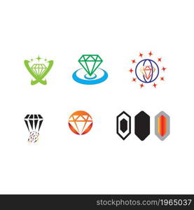 Diamond Logo Template vector icon illustration design