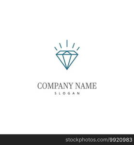 Diamond Logo Template vector icon illustration design