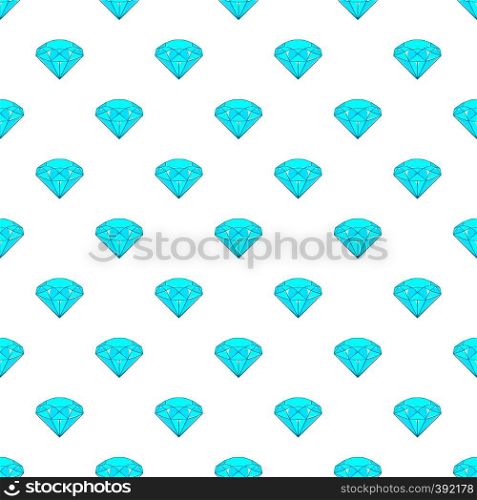 Diamond pattern. Cartoon illustration of diamond vector pattern for web. Diamond pattern, cartoon style