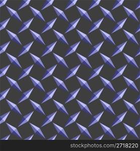 diamond plate pattern, abstract seamless texture; vector art illustration