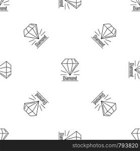 Diamond stone pattern seamless vector repeat geometric for any web design. Diamond stone pattern seamless vector