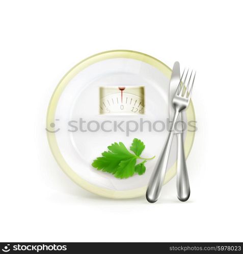 Diet vector illustration