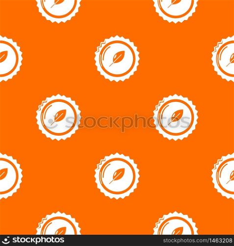 Dietary drink cap pattern vector orange for any web design best. Dietary drink cap pattern vector orange
