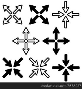 Different arrows. Reload symbol. Vector illustration. Stock image. EPS 10.. Different arrows. Reload symbol. Vector illustration. Stock image. 
