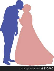 different wedding figures colorful married couples. different wedding figures colorful married couples-