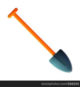 Dig shovel icon. Cartoon of dig shovel vector icon for web design isolated on white background. Dig shovel icon, cartoon style