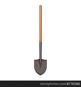dig shovel tool cartoon. dig shovel tool sign. isolated symbol vector illustration. dig shovel tool cartoon vector illustration