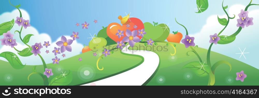 digital background