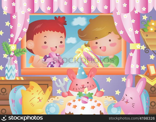 digital background