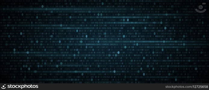 Digital binary software code background with glowing effect. Secure data concept. Digital data technology concept. Random numbers 0 and 1. Vector Illustration. EPS 10. Digital binary software code background with glowing effect. Secure data concept. Digital data technology concept. Random numbers 0 and 1. Vector Illustration