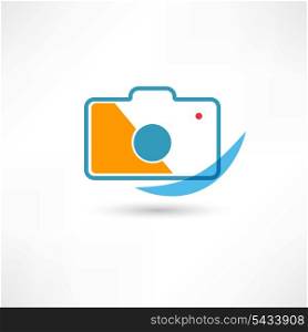 Digital cam line icon