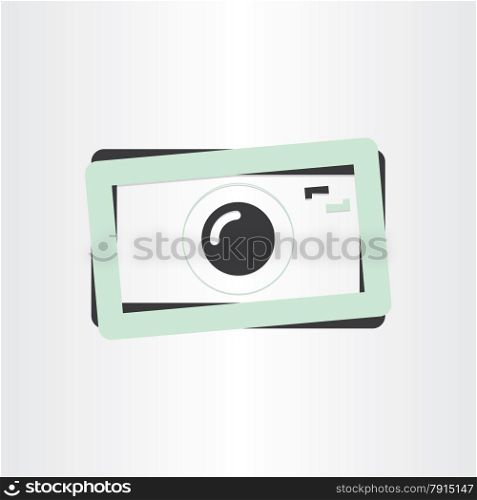 digital camera photography electronics icon technology label
