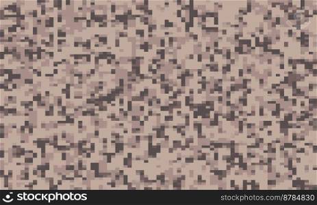 Digital camouflage pattern. Abstract modern military textile print background. Vector illustration