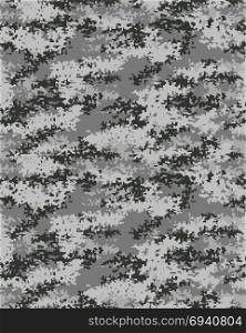 Digital fashionable camouflage pattern