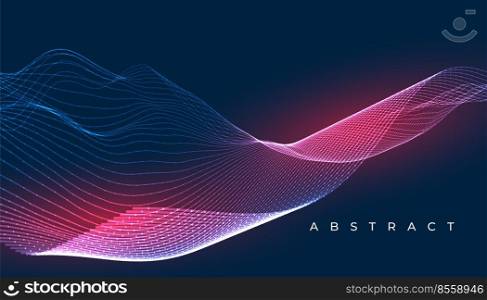 digital glowing wave lines abstract wallpaper design background
