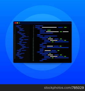 Digital java code text. Computer software coding vector concept. Programming coding script java, digital program code on screen illustration. Vector illustration.. Digital java code text. Computer software coding vector concept. Programming coding script java, digital program code on screen illustration. Vector stock illustration.
