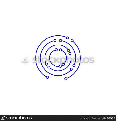 digital logo stock illustration design