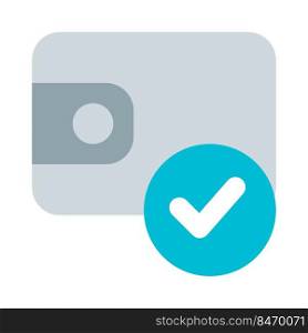 Digital wallet verified for online transactions