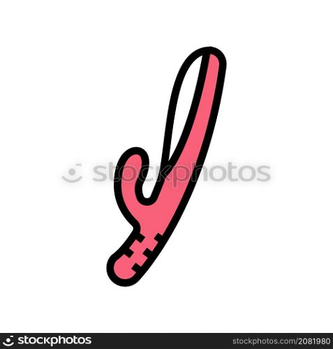 dildo sex toy color icon vector. dildo sex toy sign. isolated symbol illustration. dildo sex toy color icon vector illustration